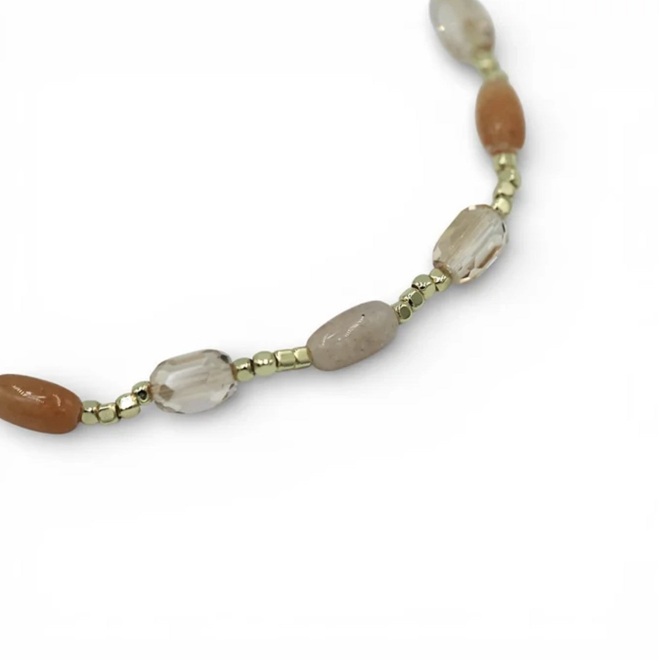 Earth Tone Natural Stone Bracelet
