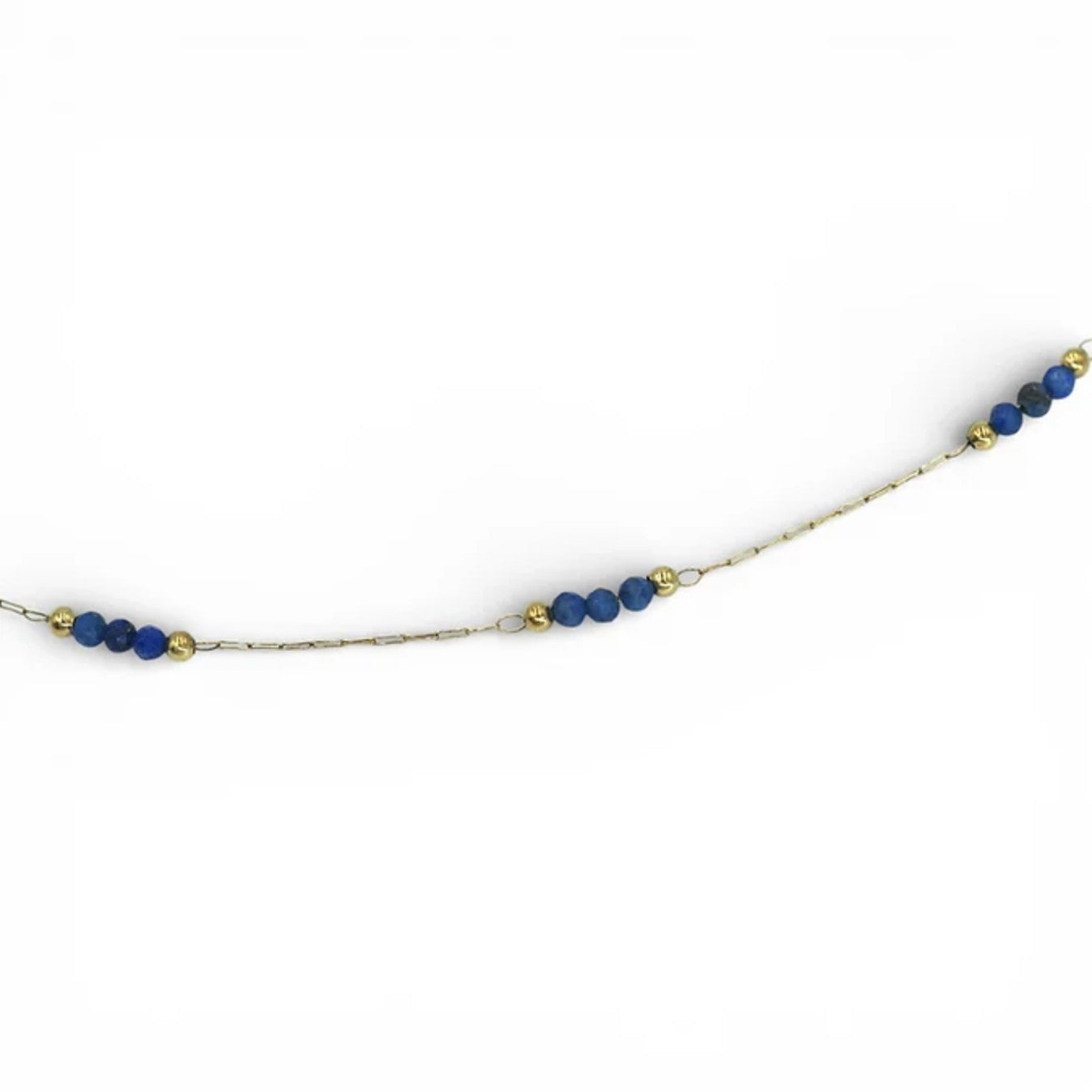 Royal Blue Natural Stone Necklace