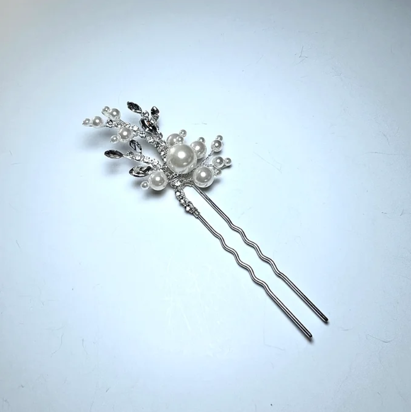 Moon Pearl Branch Hairpin