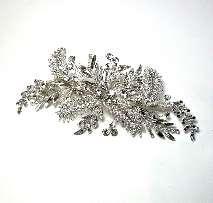 Silver Fern Hairpin