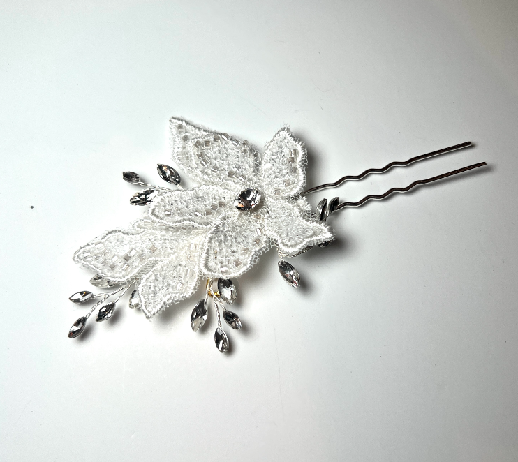 Lace Laurel Hairpin