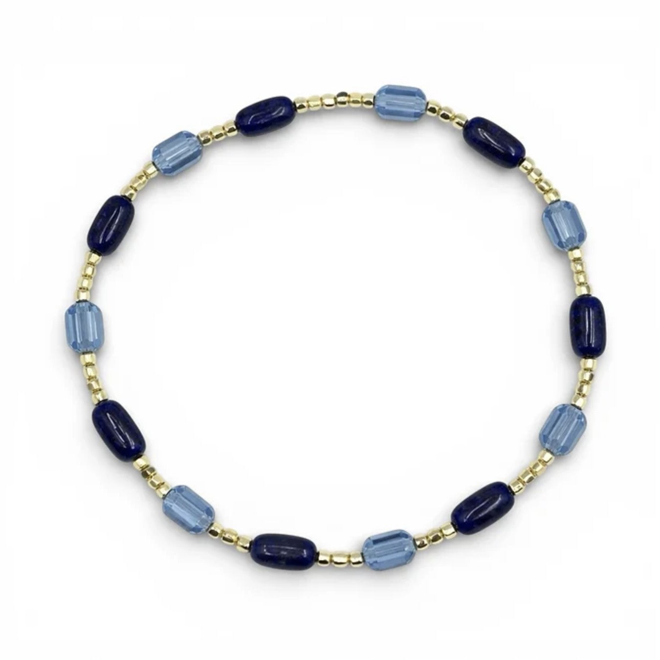 Sapphire Coast Natural Stone Bracelet