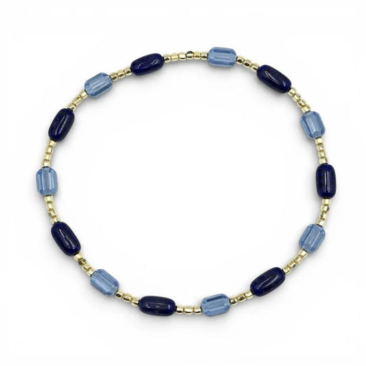 Sapphire Coast Natural Stone Bracelet