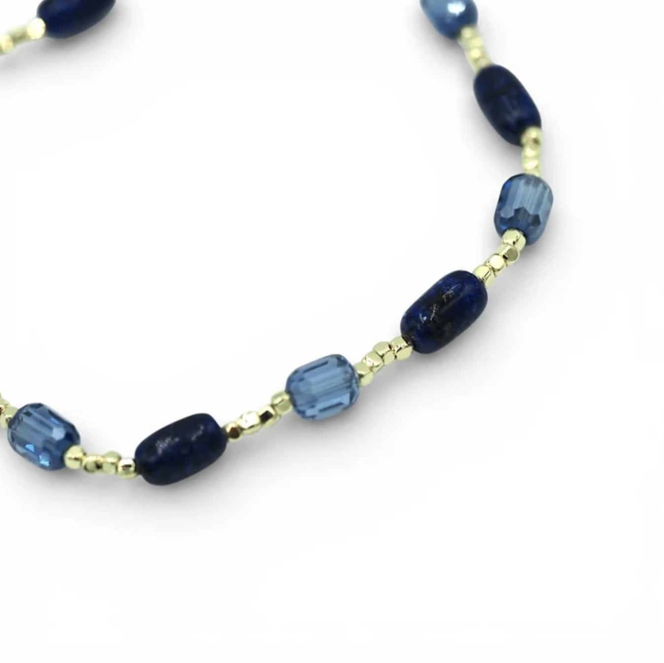 Sapphire Coast Natural Stone Bracelet