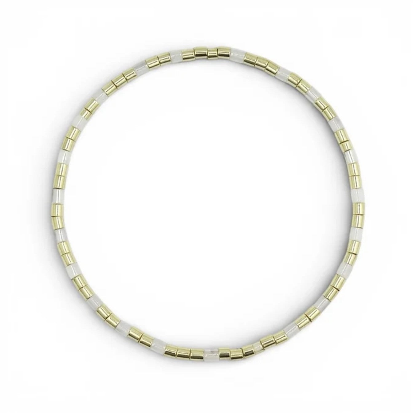 Snow Quartz Natural Stone Bracelet