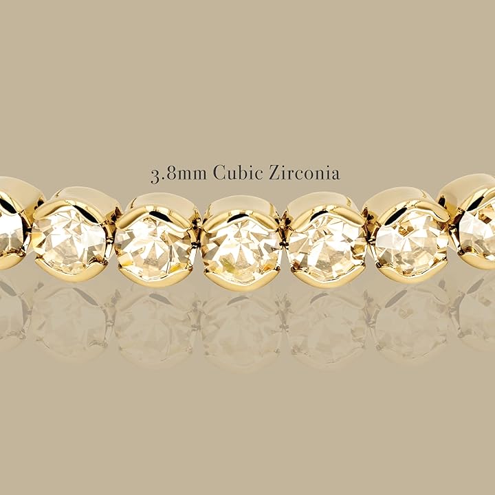 Ivory White Opal Crystals Yellow Gold Cuff