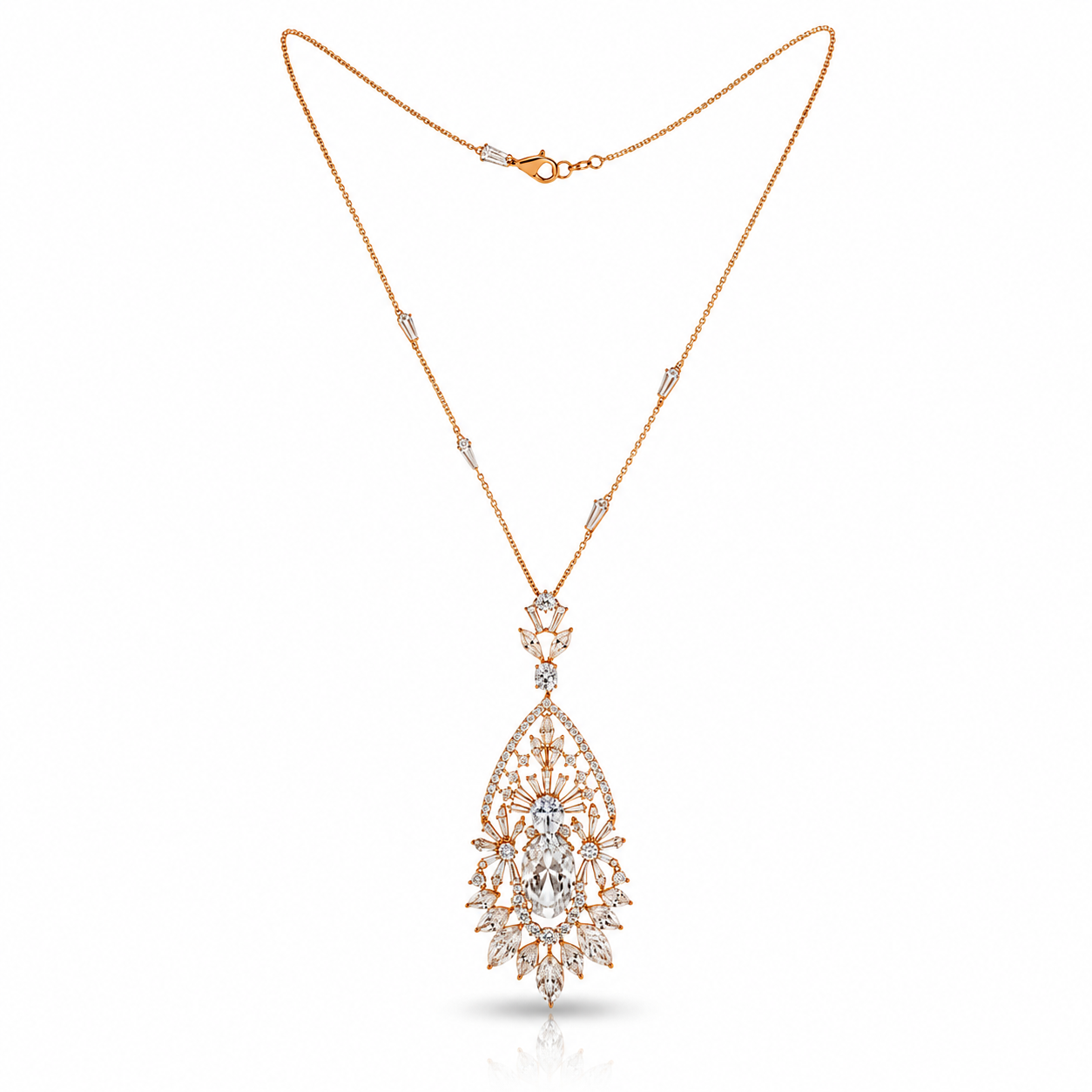 Étoile Fleur Vintage Statement Necklace