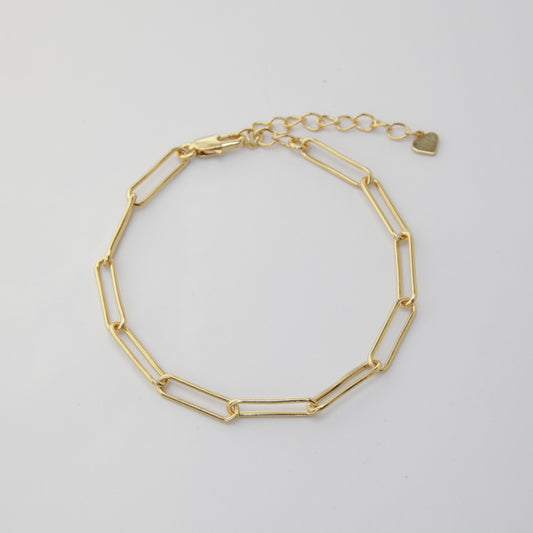 Large Paperclip Bracelet