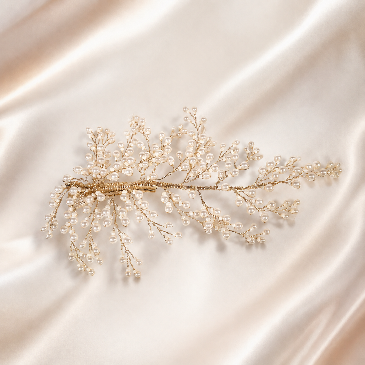 Ivory Bloom Bridal Hair Pin