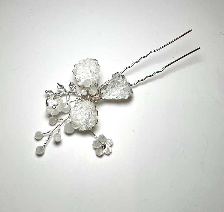 Frost Blossom Hairpin