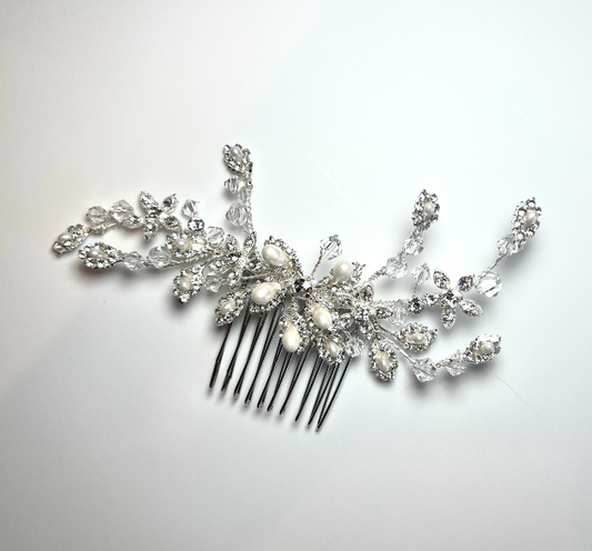 Crystal Petal Comb
