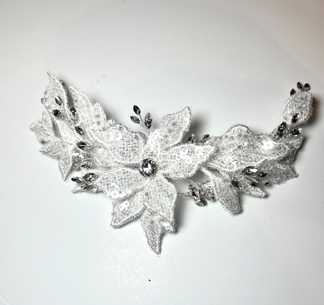 Ivory Petal Hairpin