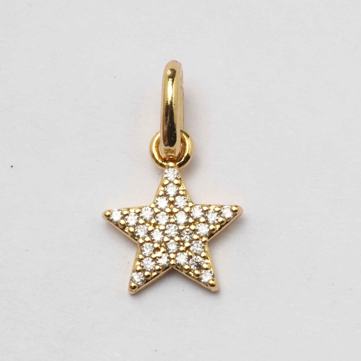 Pave Star Charm