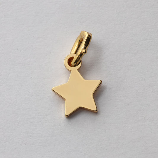 Flat Star Charm