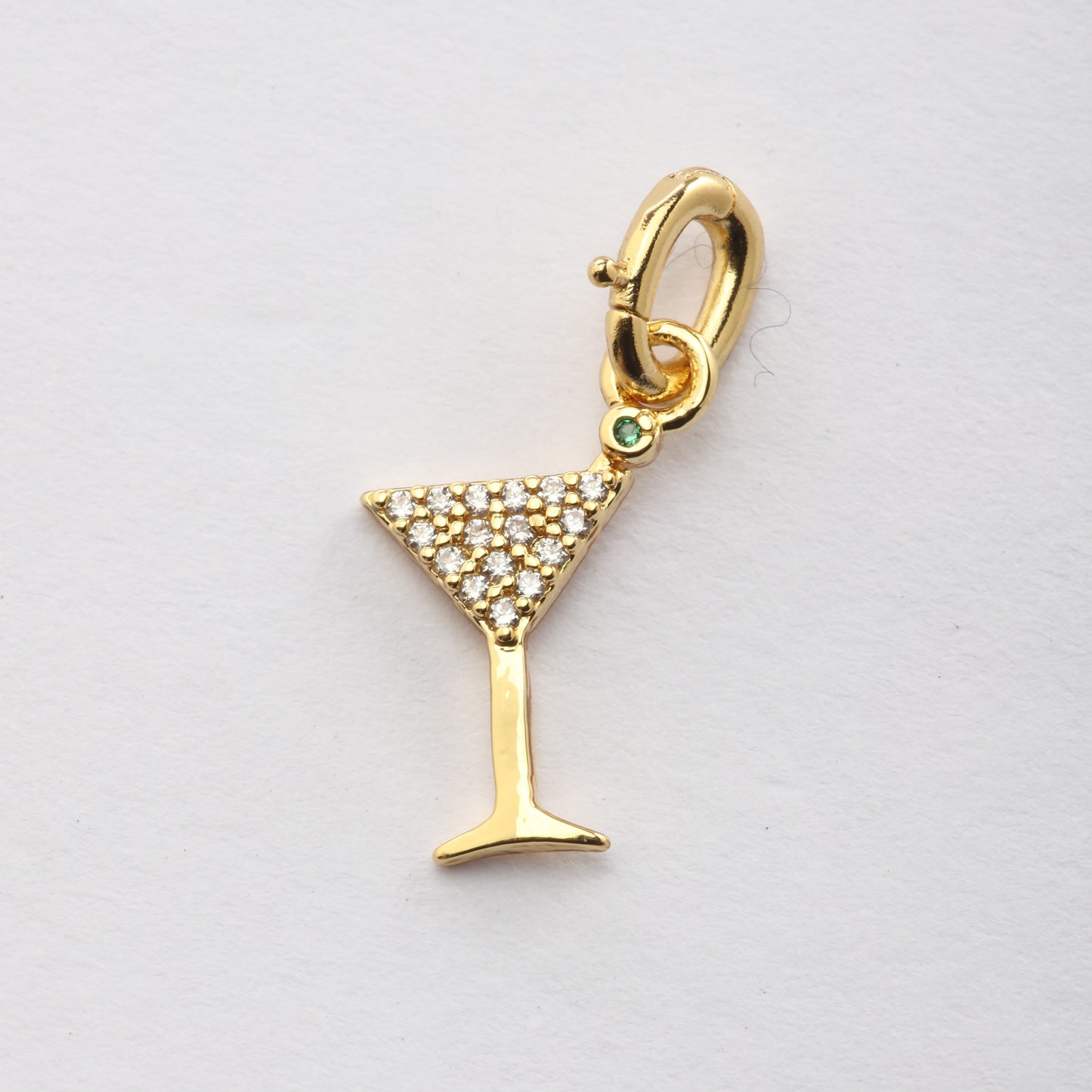 CZ Martini Charm
