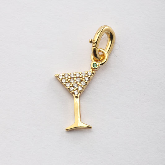 CZ Martini Charm