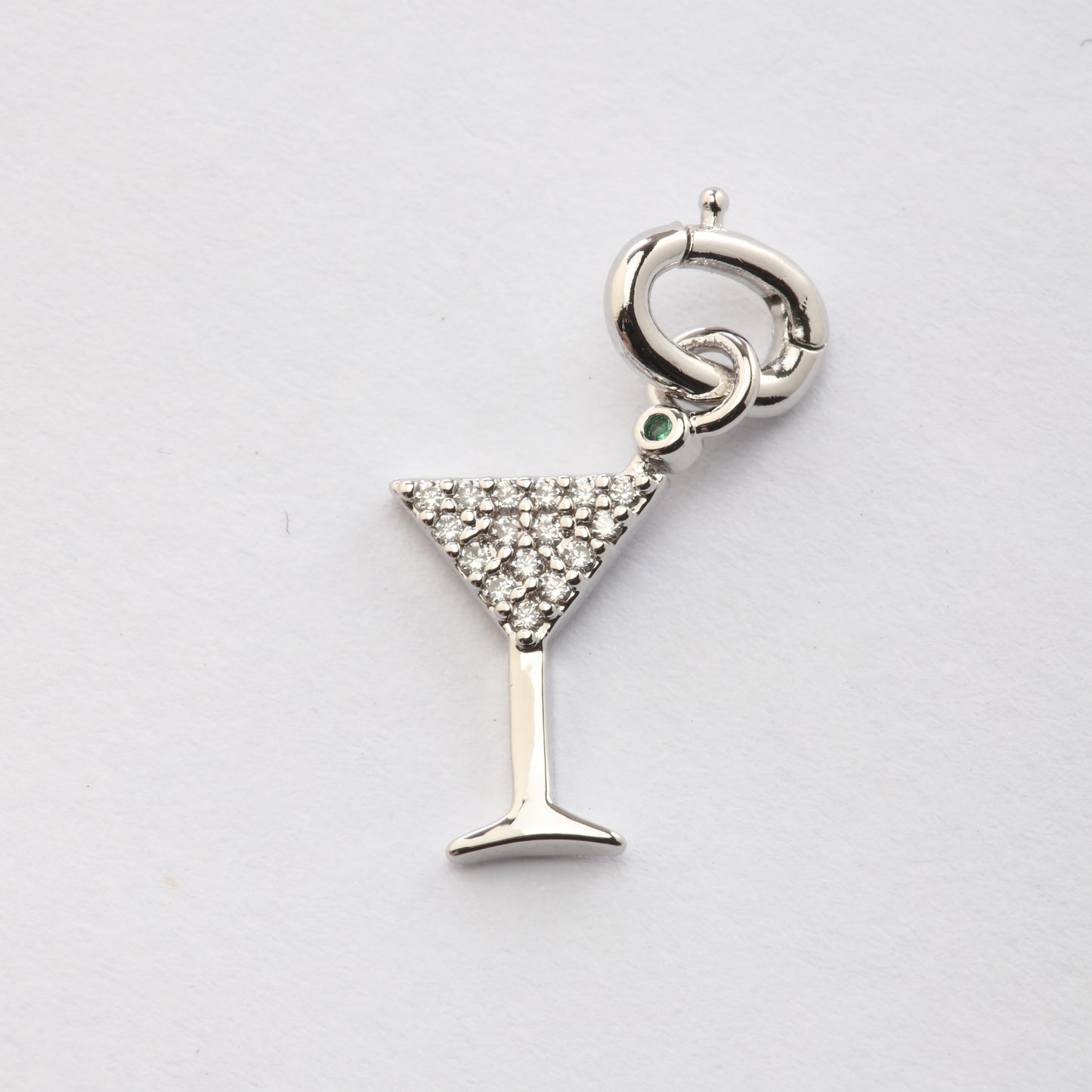 CZ Martini Charm