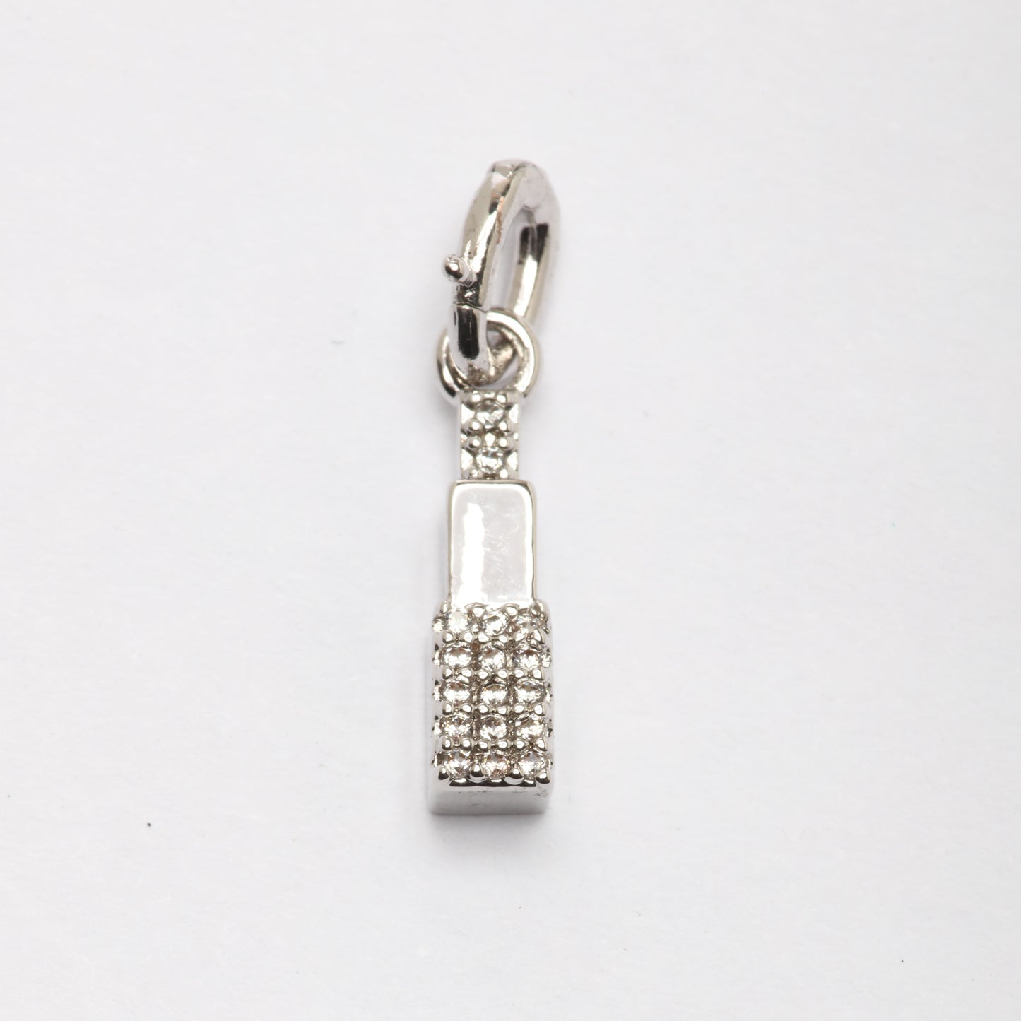 CZ Lipstick Charm