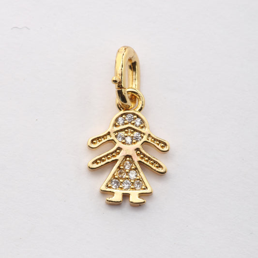 Girl Sparkle Charm