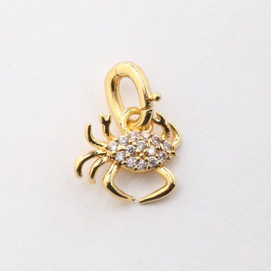 CZ Crab Charm