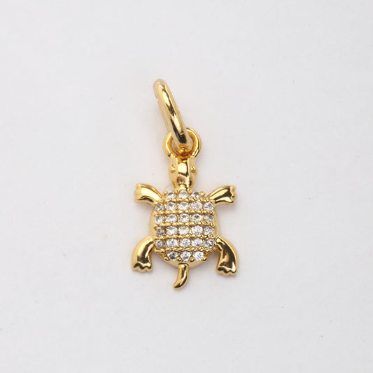 CZ Sea Turtle Charm