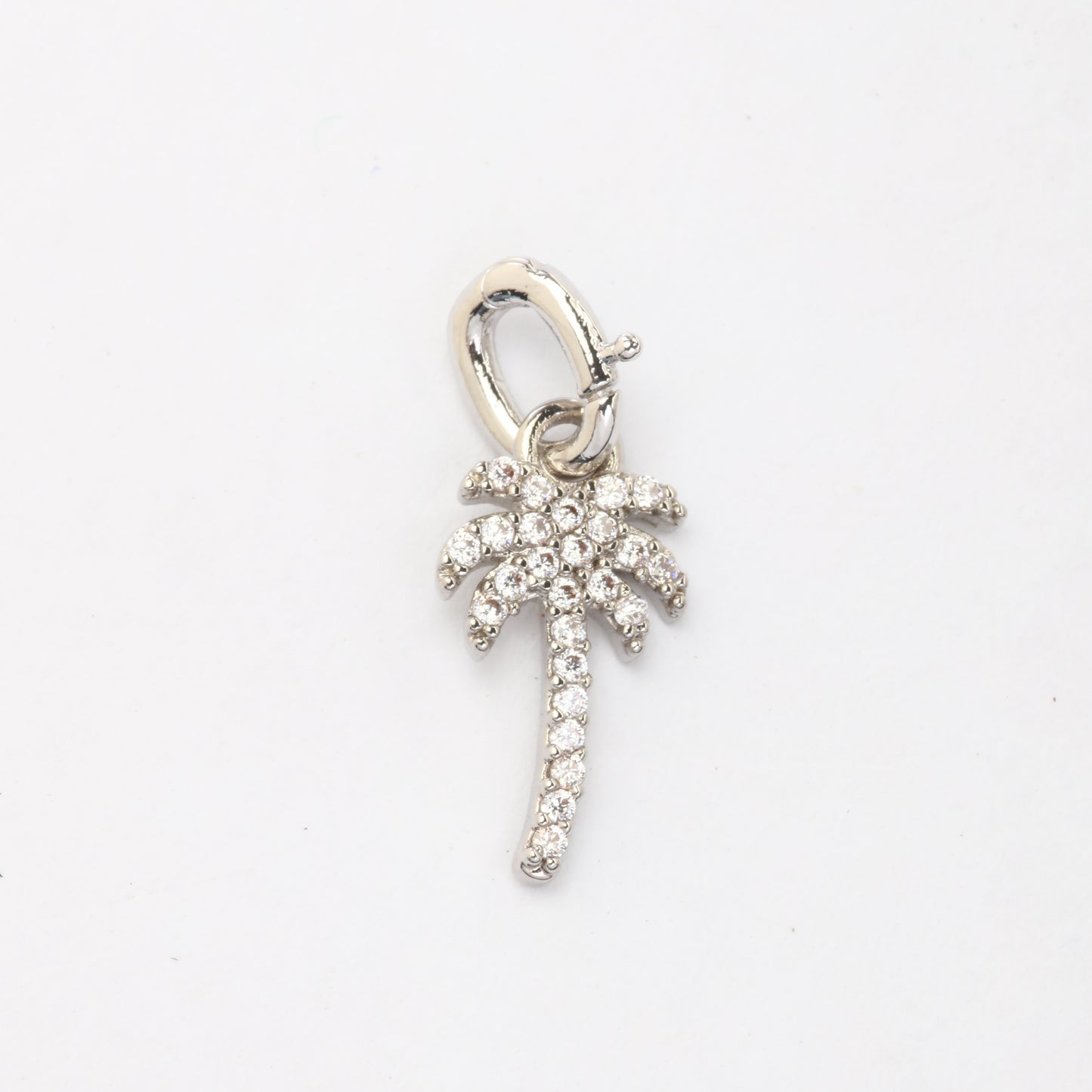 CZ Palm Tree Charm