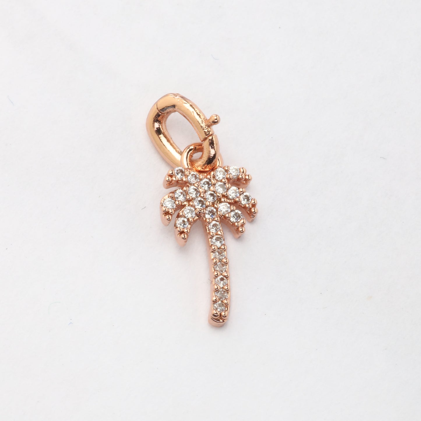 CZ Palm Tree Charm