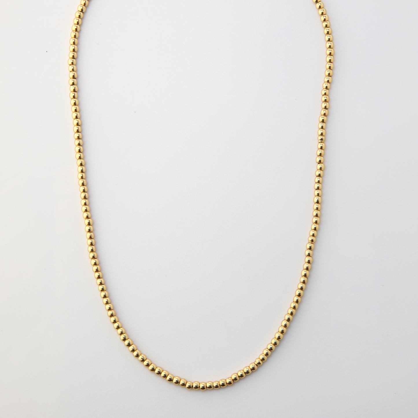 Round Beaded Necklace