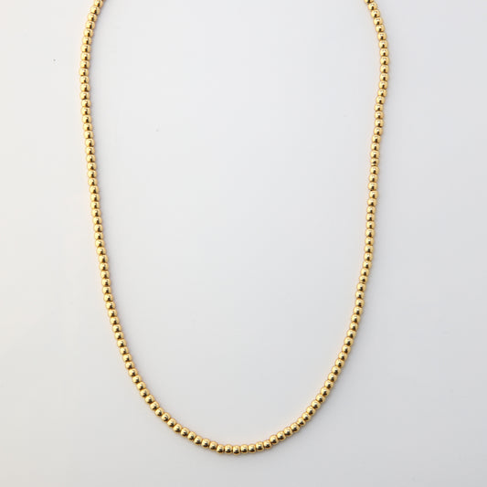 Round Beaded Necklace
